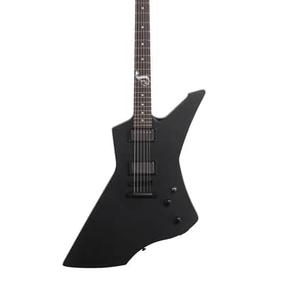 ESP LTD James Hetfield Snakebyte Electric Guitar with Case Satin Black image 2