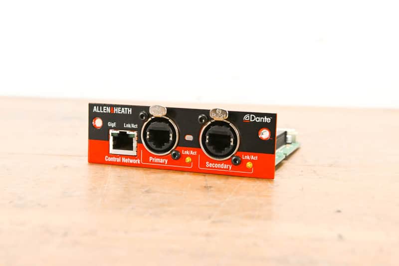 Allen & Heath M-Dante Dante Module for iLive and GLD Mixing Systems CG012MQ image 1