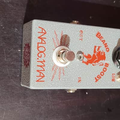 Analogman Beano Boost Treble Booster Pedal | Reverb Canada
