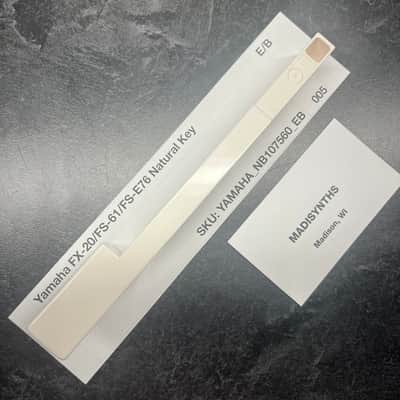 ORIGINAL Yamaha/Korg Replacement E/B Key (NB107560) for Yamaha DX7/DX5/DX9, SY77/SY85/SY99, Korg M1, Wavestation, Z1, etc