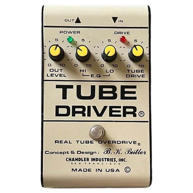 ギター Chandler Tube D BK Butler 4 Knob BK Butler Tube Driver (4-Knob) 1985 - 1987 | Reverb
