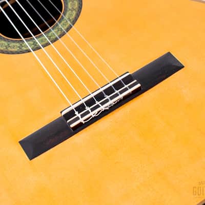 1979 Yasuyuki Abe Model No. 004 Vintage Classical Guitar, Spruce + Rosewood w/ Case image 9