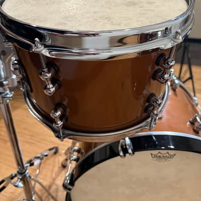 ~RARE!~ Mapex Black Panther Design Lab 3-Piece 12/14/20 Versatus Drum Kit Set in Transparent Copper Lacquer (Rm4) image 12