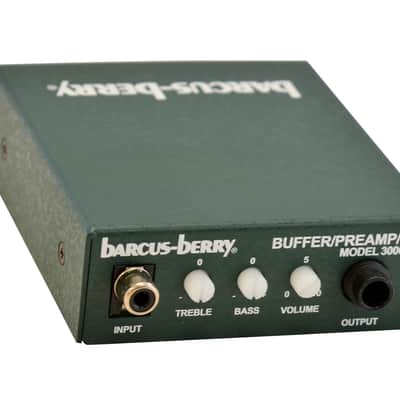 Barcus Berry 3000AE Piezo Buffer Preamp w/EQ image 1