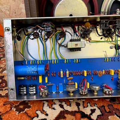 Vintage 1979 Marshall Club & Country 4140 100w 2x12 Amplifier w/ Cover *1970s* image 23