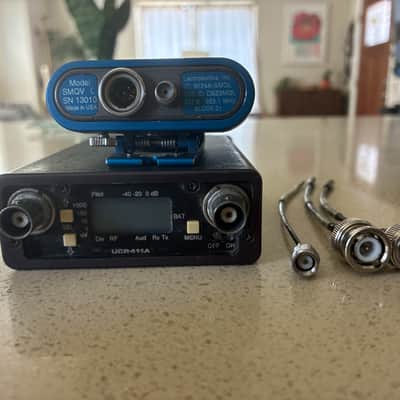 Lectrosonics UCR411A Receiver + SMQV Transmitter BLOCK 21 image 2