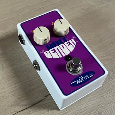 MJM Guitar FX Brit Bender Fuzz 2 Knob 2010s - Purple image 4