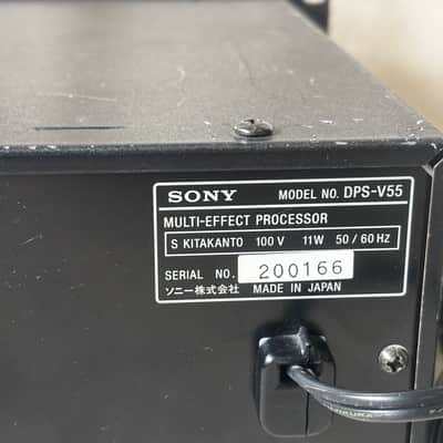 Sony DPS-V55 Multi Effects Processor New internal battery!! image 7