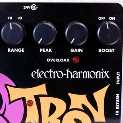 Electro-Harmonix Q-Tron Plus Envelope Filter with Effects Loop - Black / Purple / Orange image 6