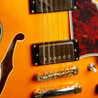 D'Angelico Excel Mini DC Vintage Natural Semi-Hollow Electric Guitar 2021 Pre-Owned image 5
