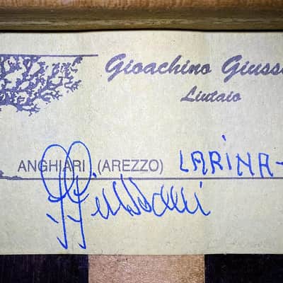 Gioachino Giussani 2016 Classical Guitar Spruce/CSA Rosewood image 11
