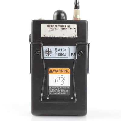 SHURE P6R-HE Beltpack Receiver for Wireless In Ear Monitoring System #26086 image 3