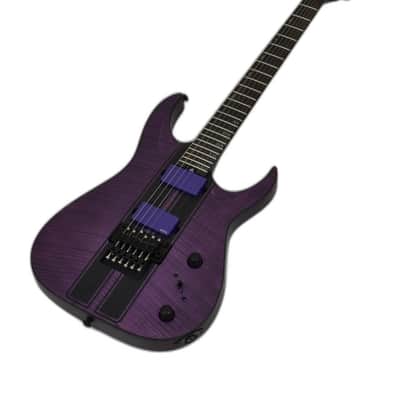 Schecter Banshee GT FR Guitar Satin Trans Purple B-Stock 1014 image 1