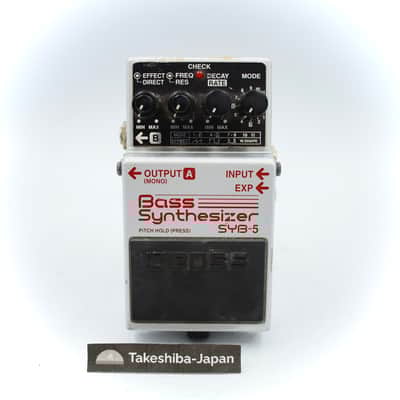 Boss SYB-5 Bass Synthesizer Pedal | Reverb