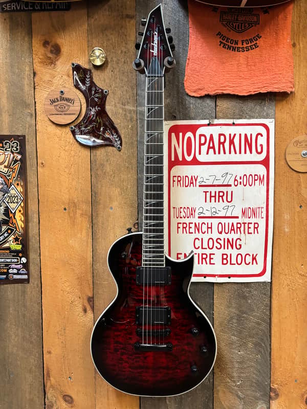 Jackson Pro Series Monarkh SC - Trans Red Burst