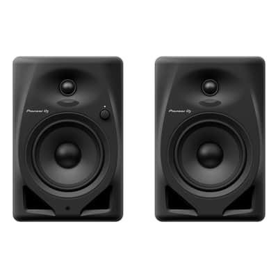 Audio-Technica AT-LP60XBT-BK Fully Automatic Wireless Belt-Drive Turntable with Pioneer DJ DM-50D 5-Inch Active Desktop Monitors (Pair) and Hosa CRA-204 13-Foot Dual RCA Stereo Cable image 5