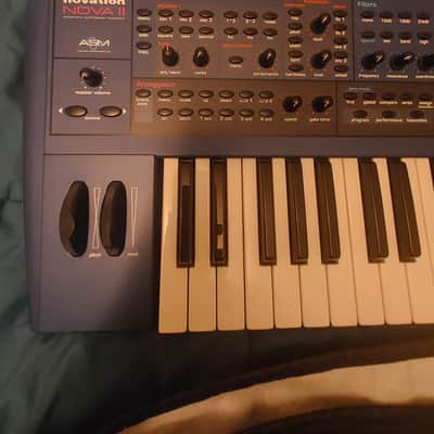 Novation Nova II 49-Key 24-Voice Synthesizer 2004 - Blue image 19