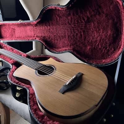 2025 Po Sans Parlor 00 Ancient Japanese Cedar / Euro Maple Fretboard Summit Show image 24