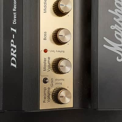 1994 - Boxed with Manual - Vintage Marshall DRP-1 1990s - Black Gold image 4