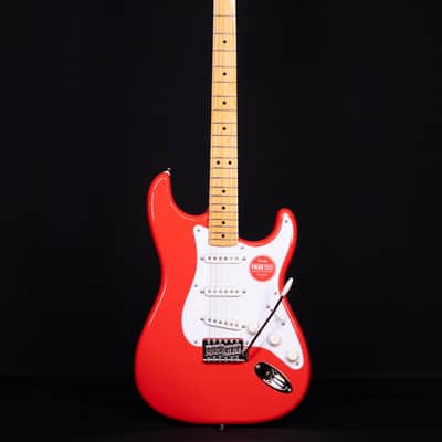 Squier Classic Vibe '50s Stratocaster, Maple FB, Fiesta Red image 5