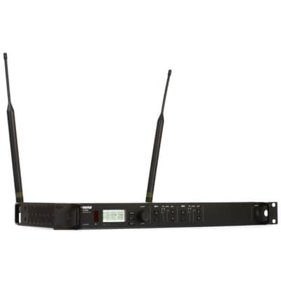SHURE ULXD4D/SM58=-G57 Dual Channel / Dual Mic Rackmount Digital Dante Handheld  Wireless System image 6