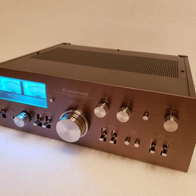 Fully Restored Kenwood KA-9800 (KA-8300 Variant) 80WPC Stereo Integrated Amplifier - Cool/Unique Blackface Kenwood, International Voltage Options, Amazing Performance! image 3