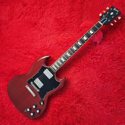 Burny RSG-75 '69 SG Standard Model - Revival Series - 1980's - Cherry Red - Made in Japan MIJ image 2