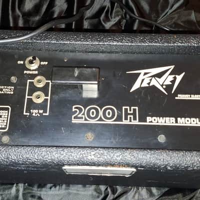 Peavey Century 200H Bass Gitarre 1980er - Schwarz - Peavy TOP image 4