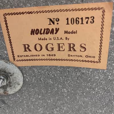 Rogers custom 60's - blue onyx imagen 16
