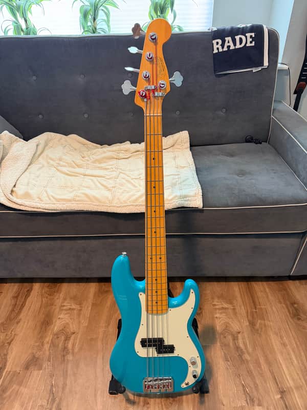 Fender American Professional II Precision Bass V with Maple Fretboard, Upgrades, Lightweight! image 1