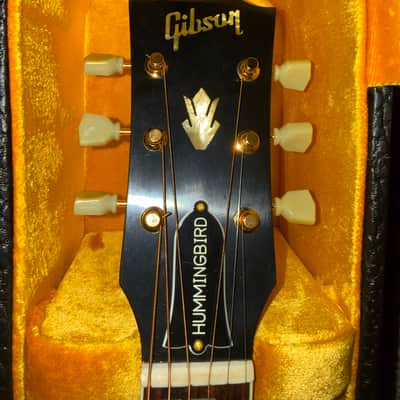 Gibson Custom Shop Historic 1960 Hummingbird with Fixed Bridge 2020 - Present - Heritage Cherry Sunburst image 4