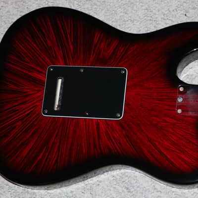 Rare Early 1990s Fender Telecaster Plus Loaded Body - Firestorm Red - NO TARIFFS image 7