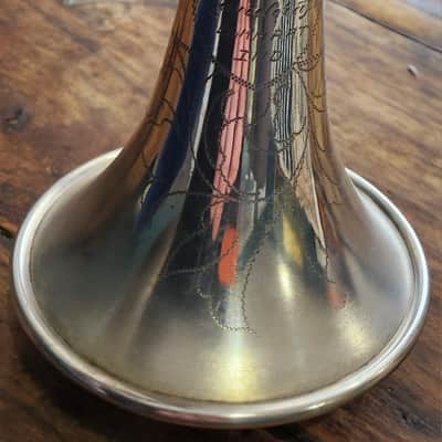 VERY RARE! Martin Handcraft Trumpet 'Dansant Era' Silver Plated Medium Bore 1926-1936 Elkhart, Indiana, USA image 7