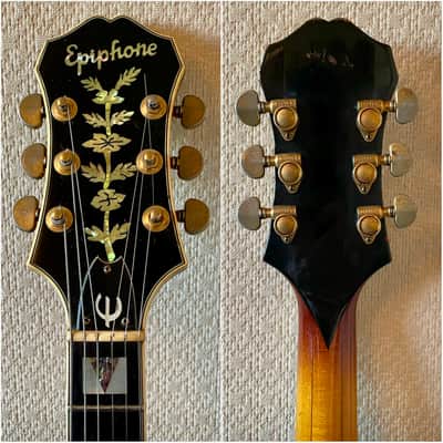 Price reduced! Epiphone Emperor Blue Lavel Matsumoku 1976 MIJ / Japan Vintage / Maple Body Neck / 17-inch Archtop Gibson L-5 CES image 2