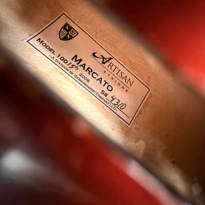 Artisan Strings Marcato Model 100 15" Viola Outfit w/ Bow & Hard Case – 2006 – Used, Good Condition image 2