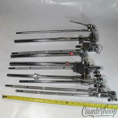 Gibraltar 5x Set of Cymbal Boom Arms Rods Tilters Mounts Stands Percussion image 3