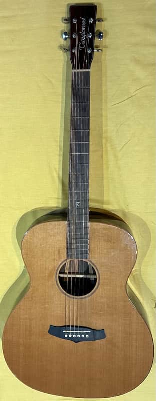 Tanglewood TWJ-F-E Java Solid Cedar/Amara/Spalted Mango Orchestra with Electronics 2010s - Natural Gloss image 1