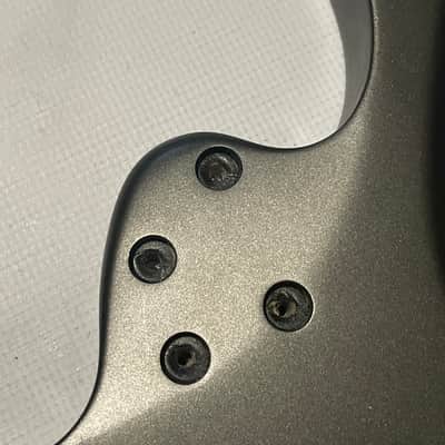 2000's Indonesian Ibanez RG5EX1 Grey Pewter Basswood Guitar Body Floyd Ready image 17
