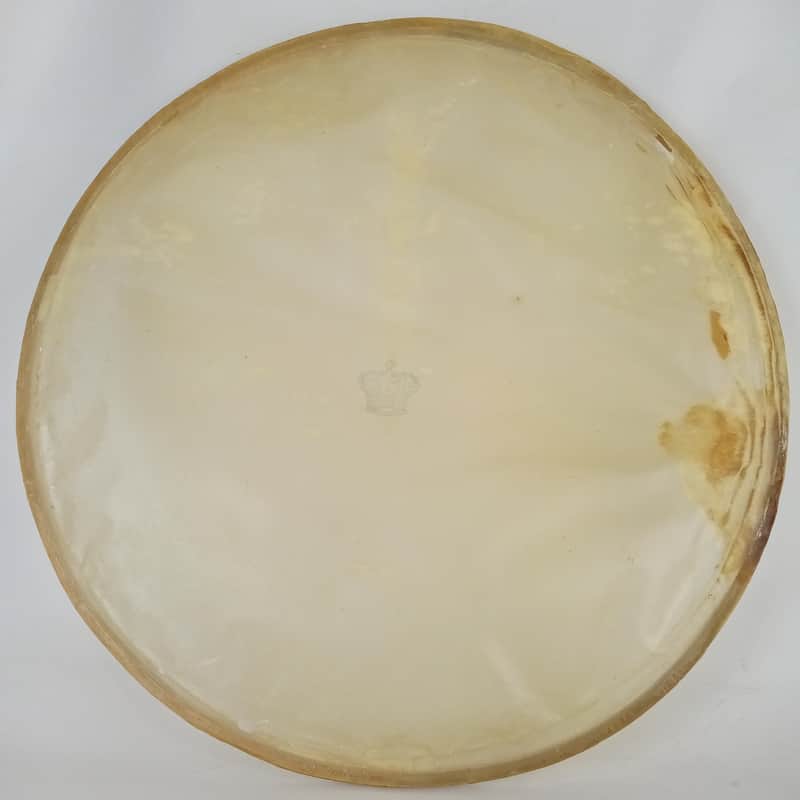 50s Crown Crown 16″ Calf Skin Slunk Thin Resonant Marching Sna…