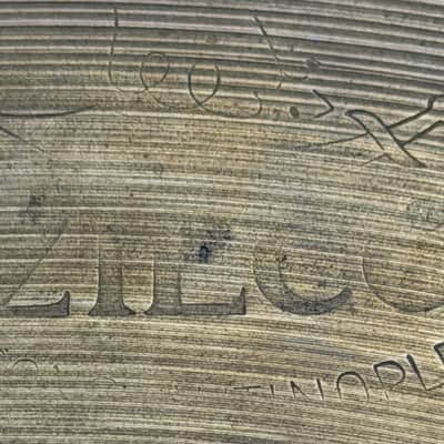 Zilco 11 7/8" Vintage Splash/Hat Cymbal - 334g image 7