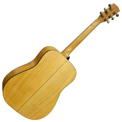 Cort Guitar - Boston Acoustic Dreadnought Guitar D10 Spruce Top Natural Finish image 6
