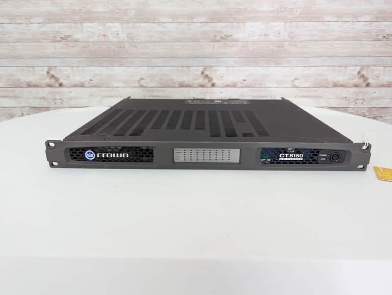 Used Crown CT8150 ComTech 8-Channel Rackmount 125-Watt Power Amp image 1