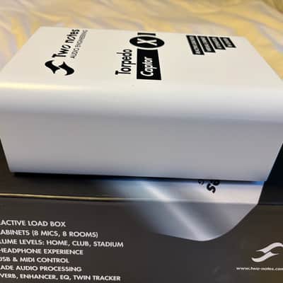 Two Notes Torpedo Captor X 8ohm Stereo Reactive Load Box / Attenuator 2020 - White image 5