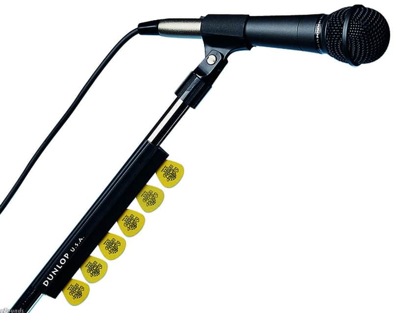 Dunlop 5010 7" Mic Stand Guitar Pick Holder image 1