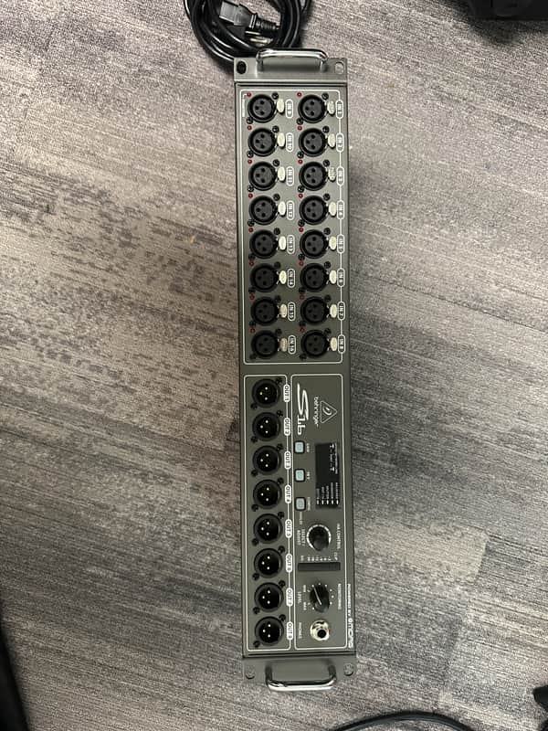 Behringer S16 Digital Snake IO Box 16-Input 8-Output 2015 - Present - Black image 1