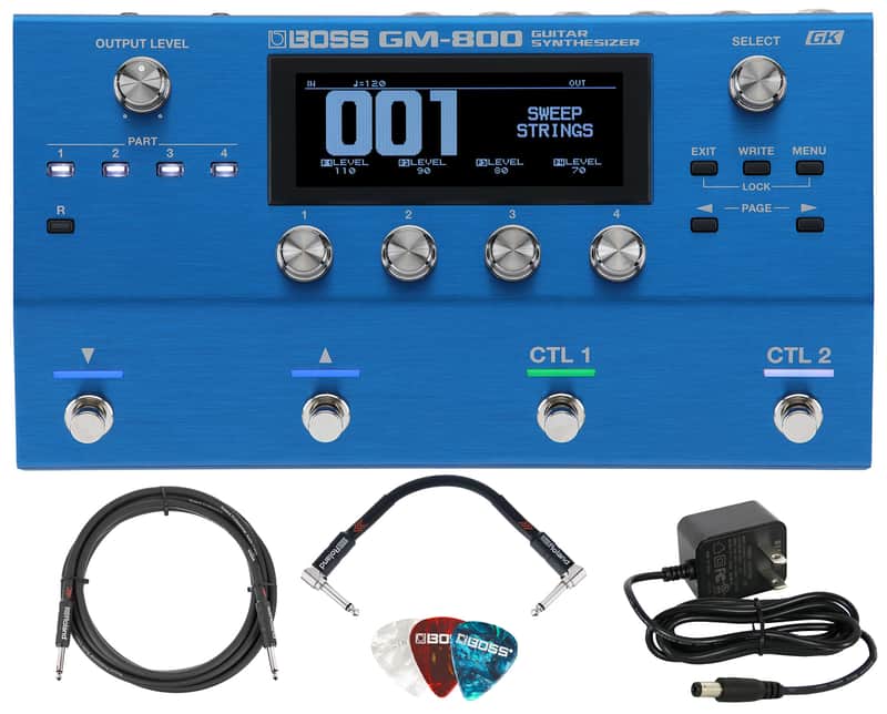 Boss GM-800 Guitar Synthesizer w/ Instrument Cable image 1