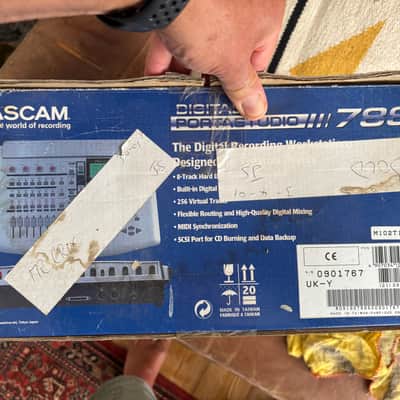 TASCAM Digital Portastudio 788 8-Track Digital Recorder 2000s - Silver image 5