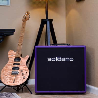 Soldano SLO-30 2-Channel 30-Watt 1x12" Guitar Combo 2023 - Present - PURPLE image 9