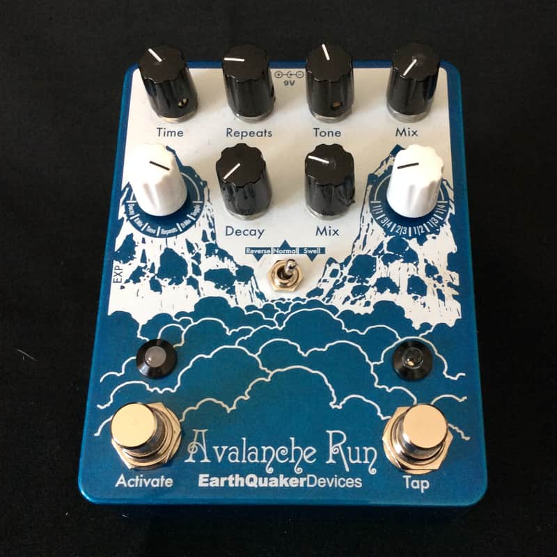 EarthQuaker Devices Avalanche Run Stereo Delay and Reverb Pedal Used by Nils Lofgren image 1