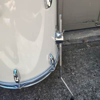 Pearl Export Series 14x14 Floor Tom - White Wrap image 5